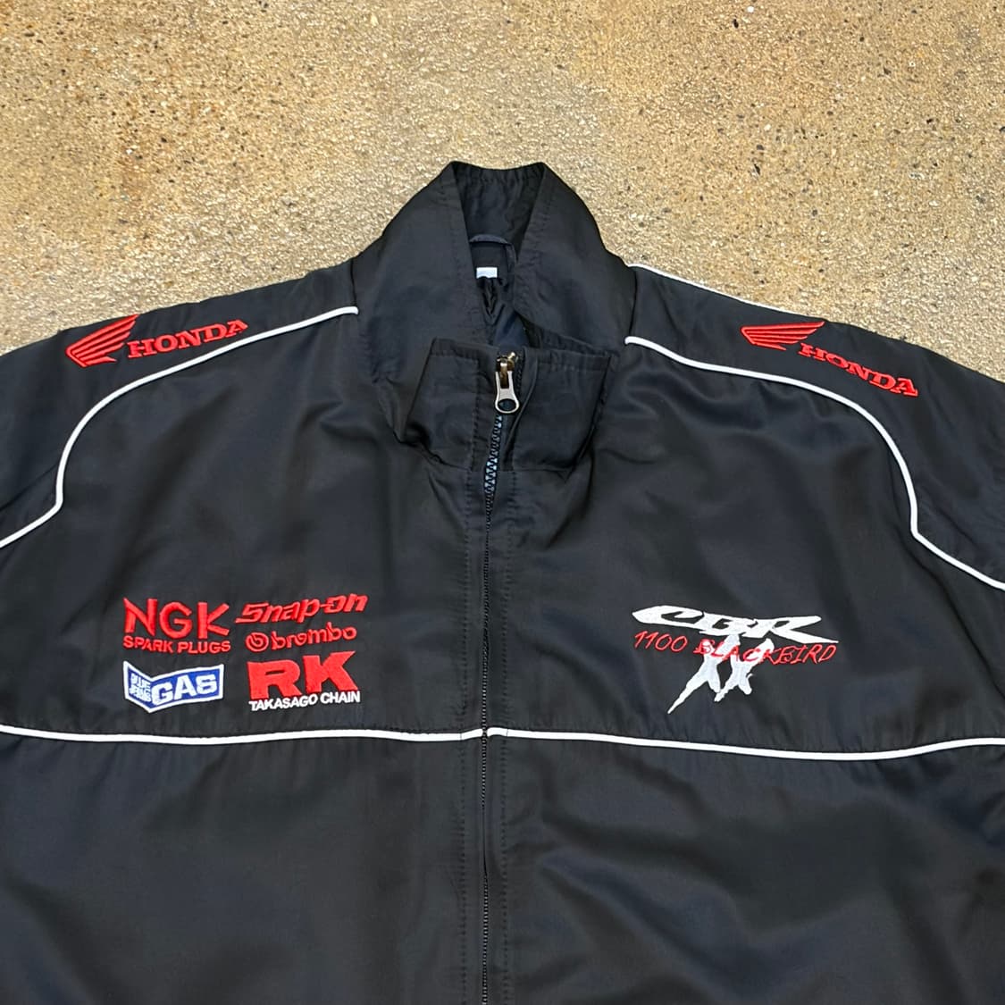 레어 미국 빈티지 혼다 CBR1100 XX 블랙버드 레이싱 자켓  상품이미지4