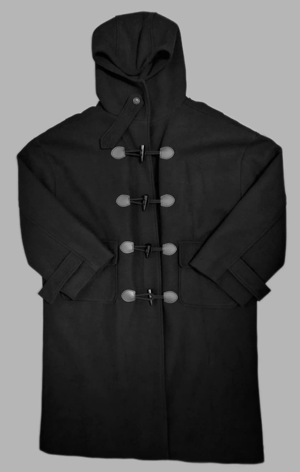 바온 베카 후드 더플 코트 상품이미지2