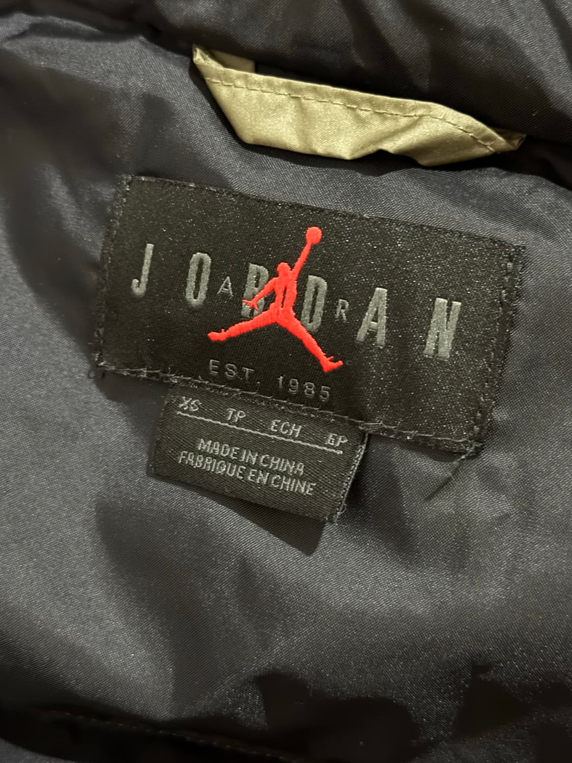 나이키 조던 패딩 올리브 상품이미지3