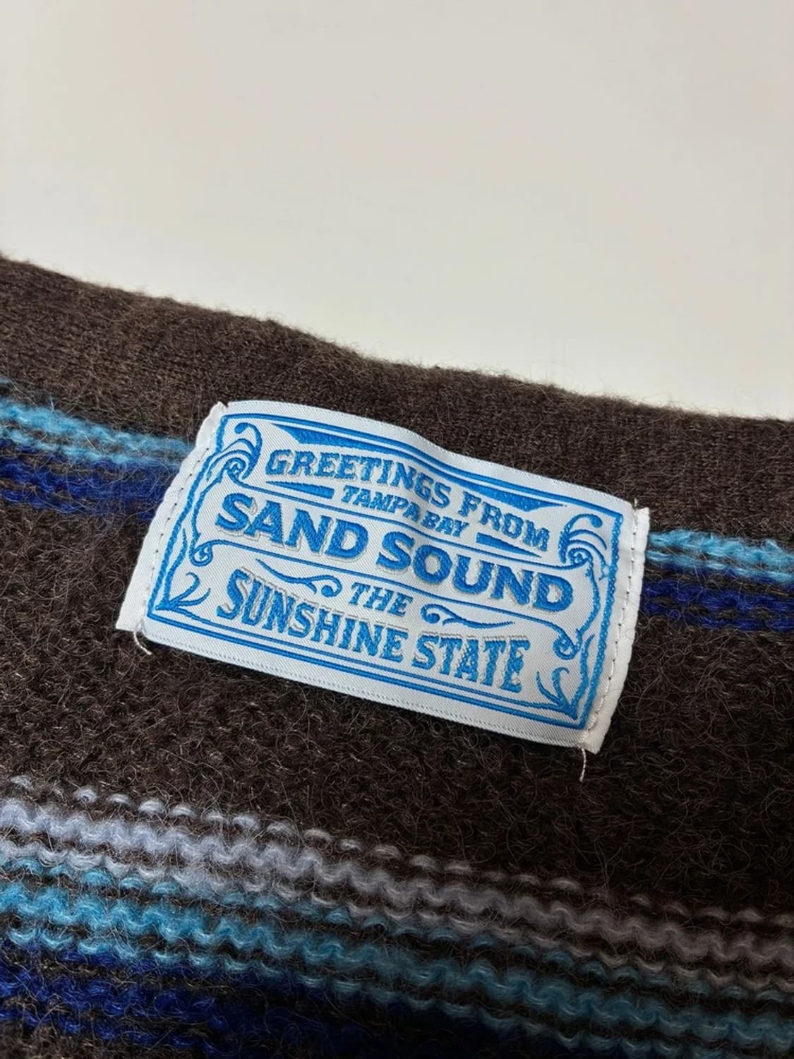 샌드사운드 25ss 모헤어 스트라이프 가디건 PN8714 상품이미지6