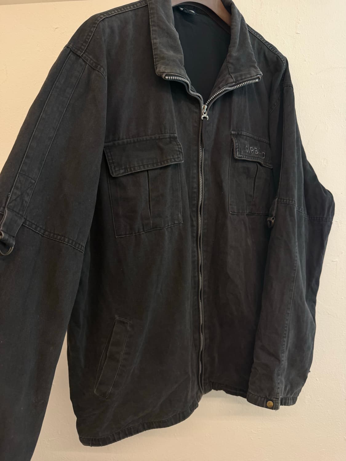 90s 마리떼 프랑소와 저버 하이넥 자켓 XXL 상품이미지4