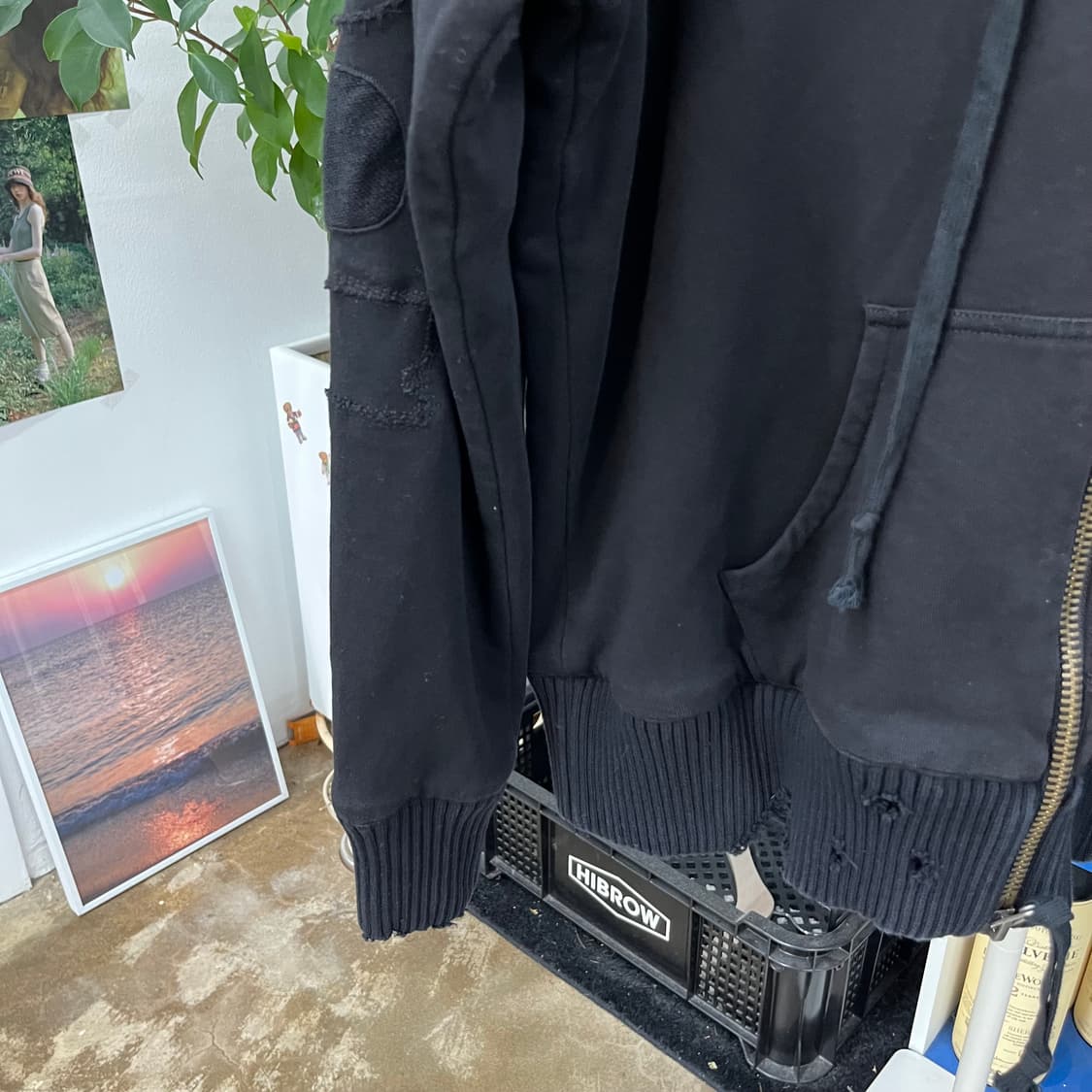 그렉로렌 디스트레스드 후드집업 2 상품이미지4