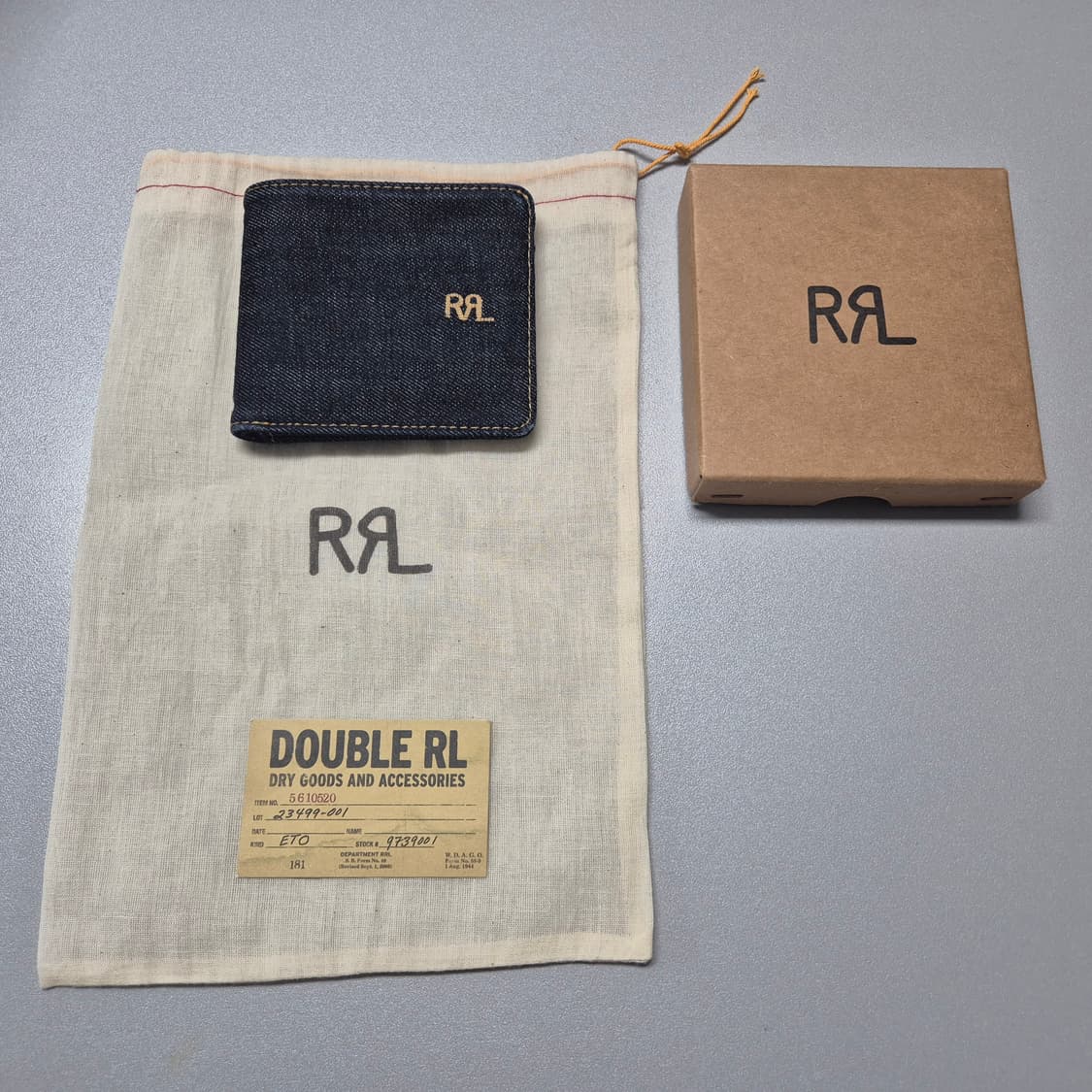 RRL 데님 빌포드 지갑 상품이미지1