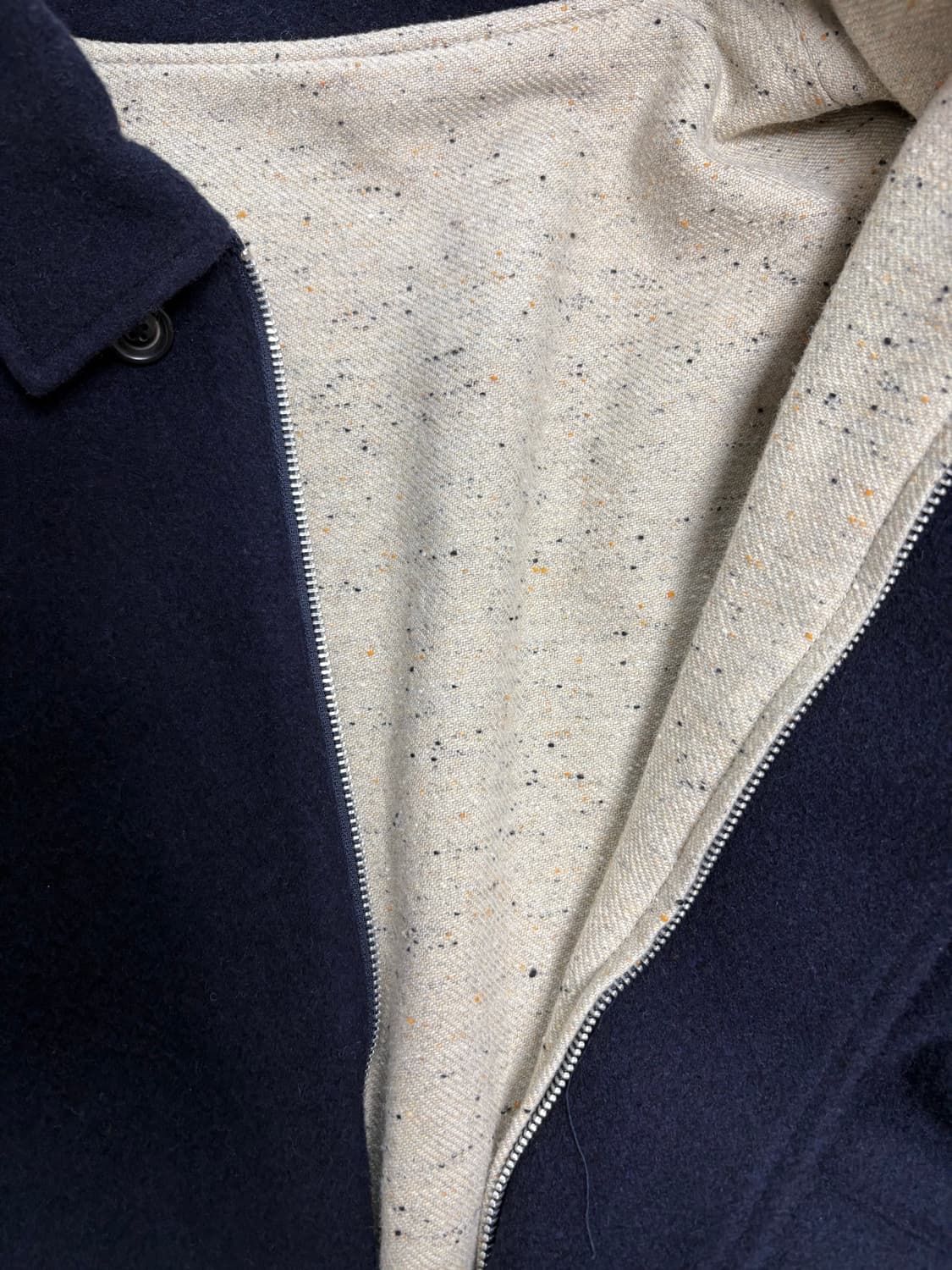 헤리티지플로스 22FW 리버시블 스포츠 울 자켓 L 상품이미지7