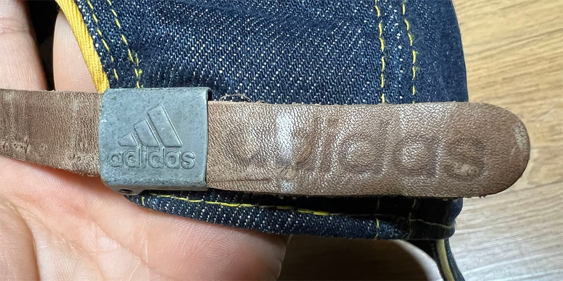 아디다스 청모자 볼캡 올드스쿨 프리 가죽 상품이미지4