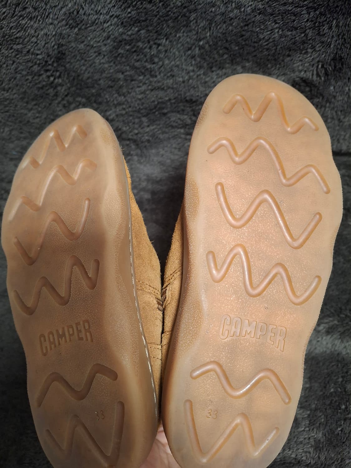 CAMPER 스웨이드 털부츠 상품이미지5