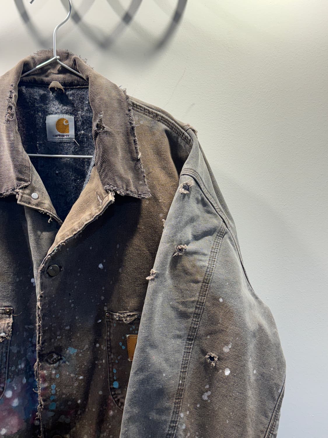Carhartt Hard Faded Trash Painter Jacket 상품이미지3