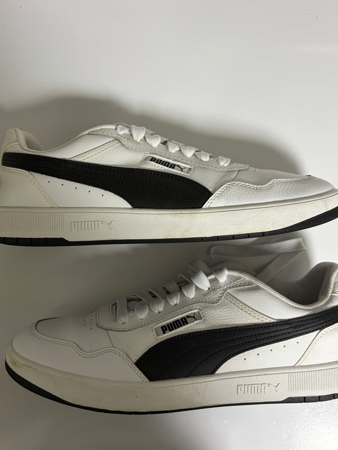 푸마 코트 울트라 화이트 블랙 상품이미지3