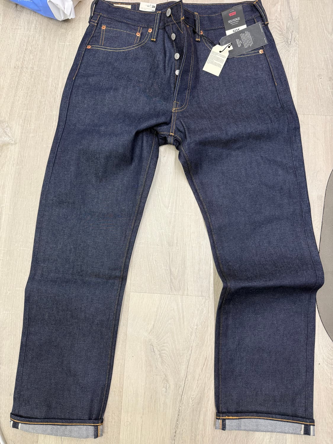 리바이스 프리미엄 셀비지 501 허드슨 33x32  상품이미지1