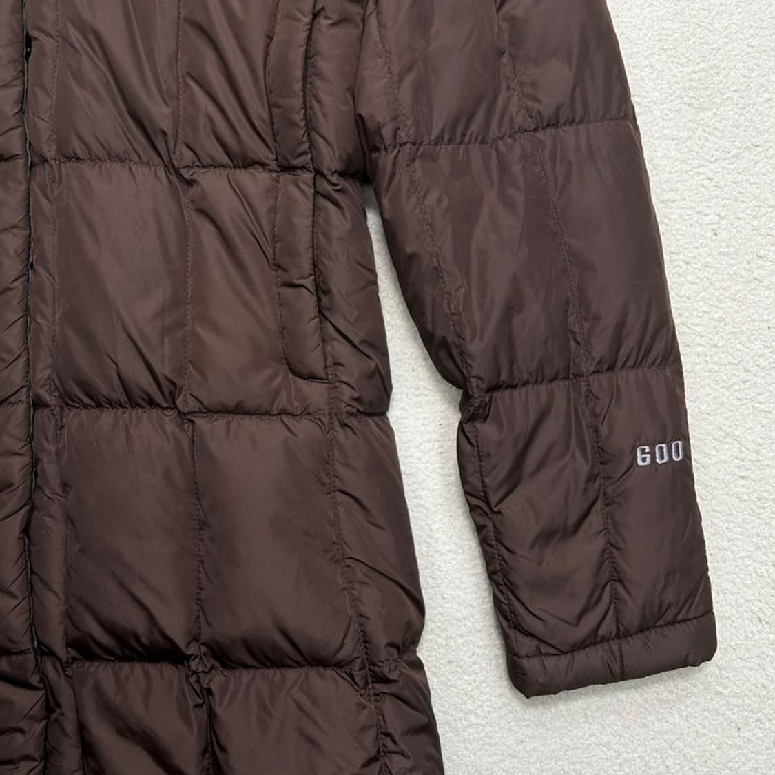 노스페이스 우먼즈 경량 롱패딩 브라운 XS 상품이미지3