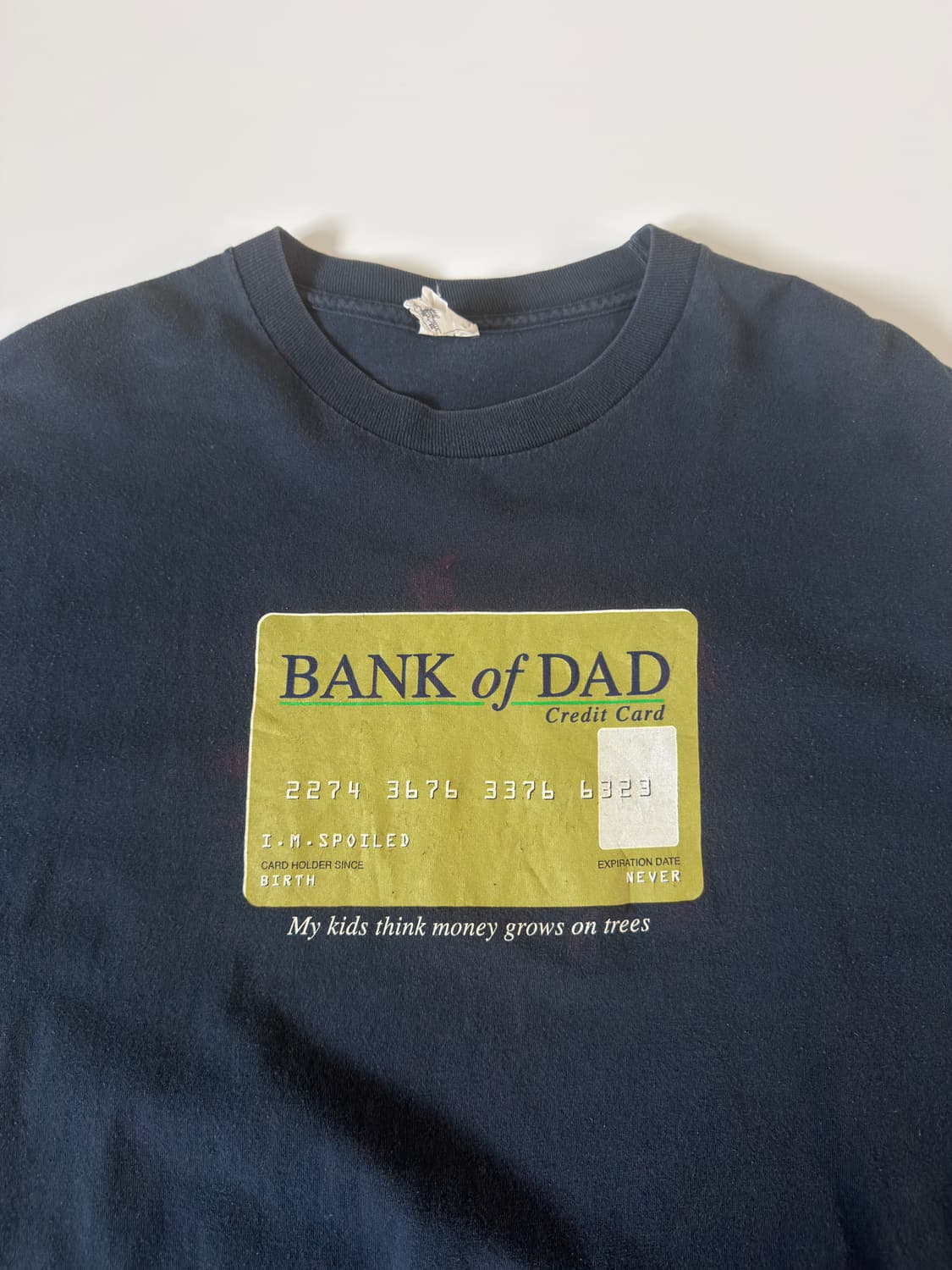 00s bank of dad 빈티지 패러디 티셔츠 상품이미지1