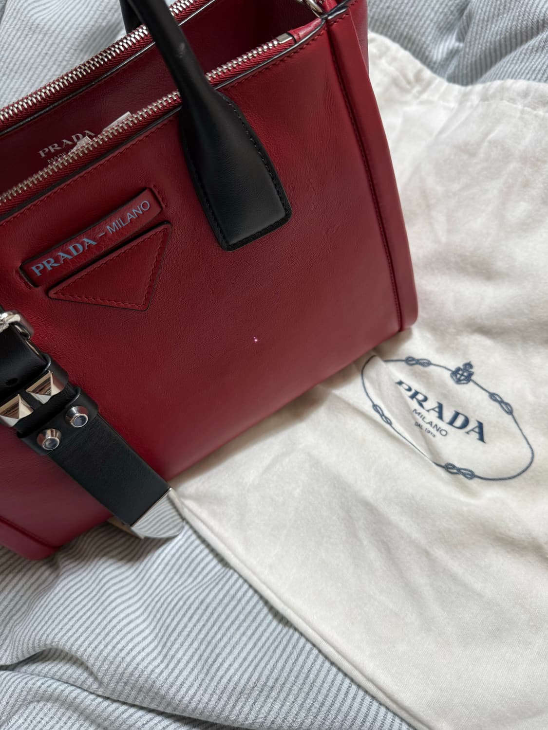 프라다 토트백(크로스 끈포함) 상품이미지6