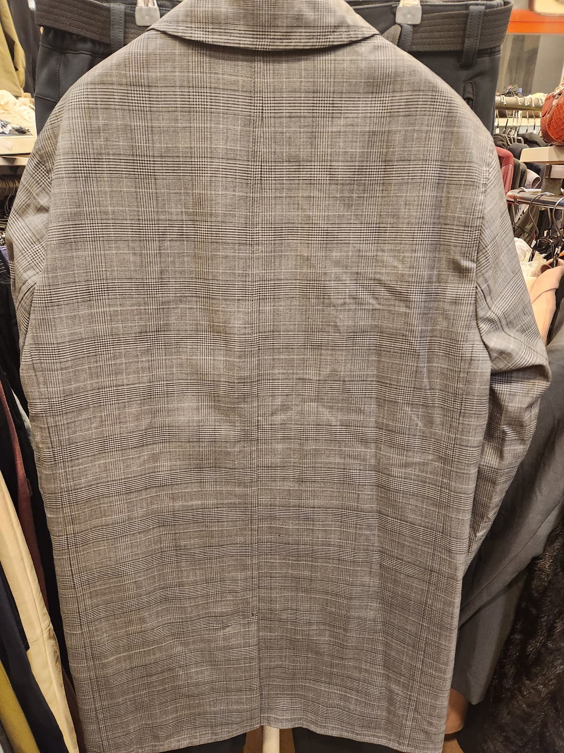 버버리 런던 체크 리버시블 남성코트 상품이미지4