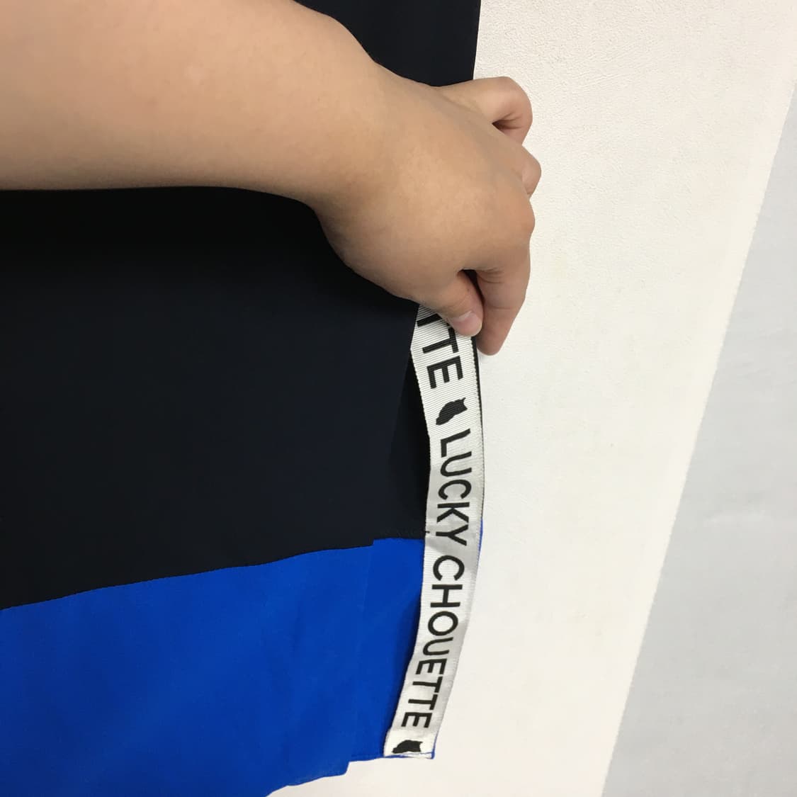 럭키슈에뜨 슬리브리스 리본 원피스 36 상품이미지2