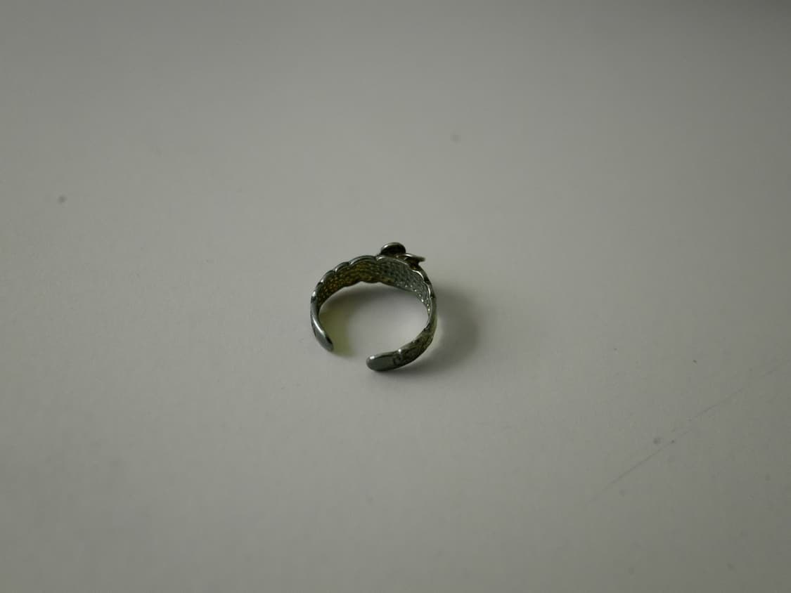 Japanese Vintage silver 925 flower ring 상품이미지4