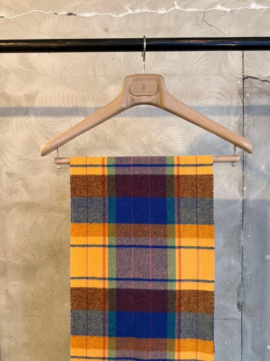 브렌따노 램스울 머플러 상품이미지5