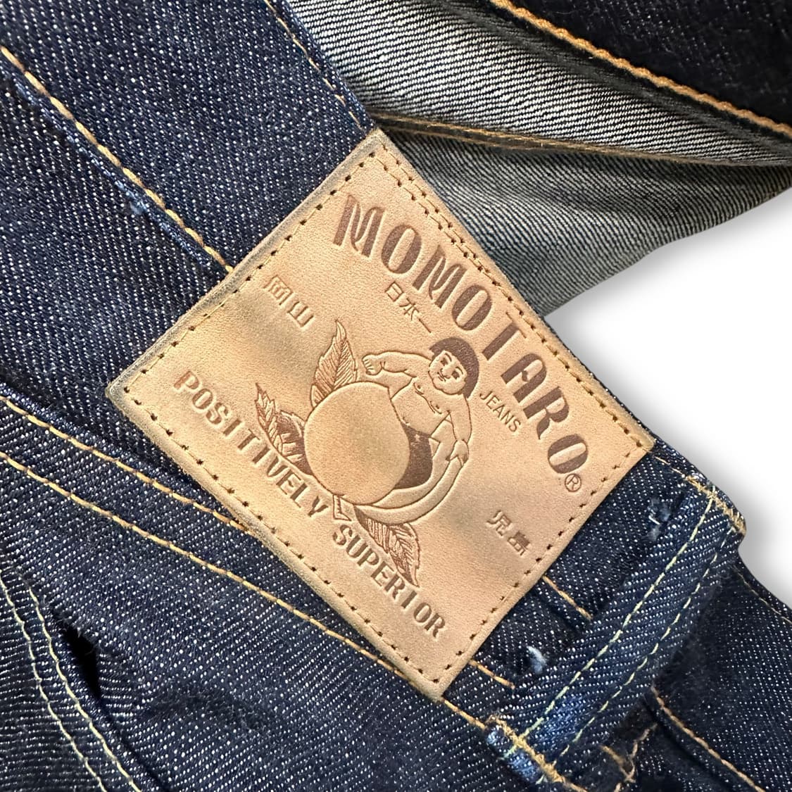 모모타로 셀비지 데님 팬츠 상품이미지8