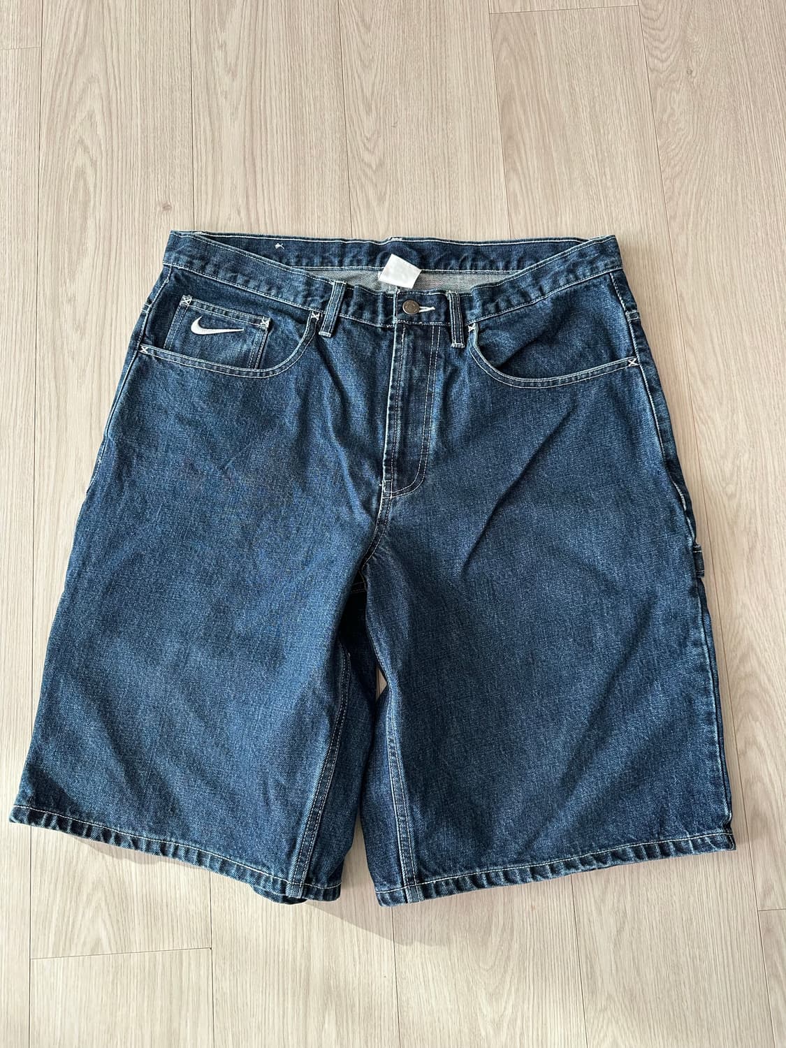 24ss 슈프림 나이키 데님 쇼츠 인디고 34 새상품 상품이미지1
