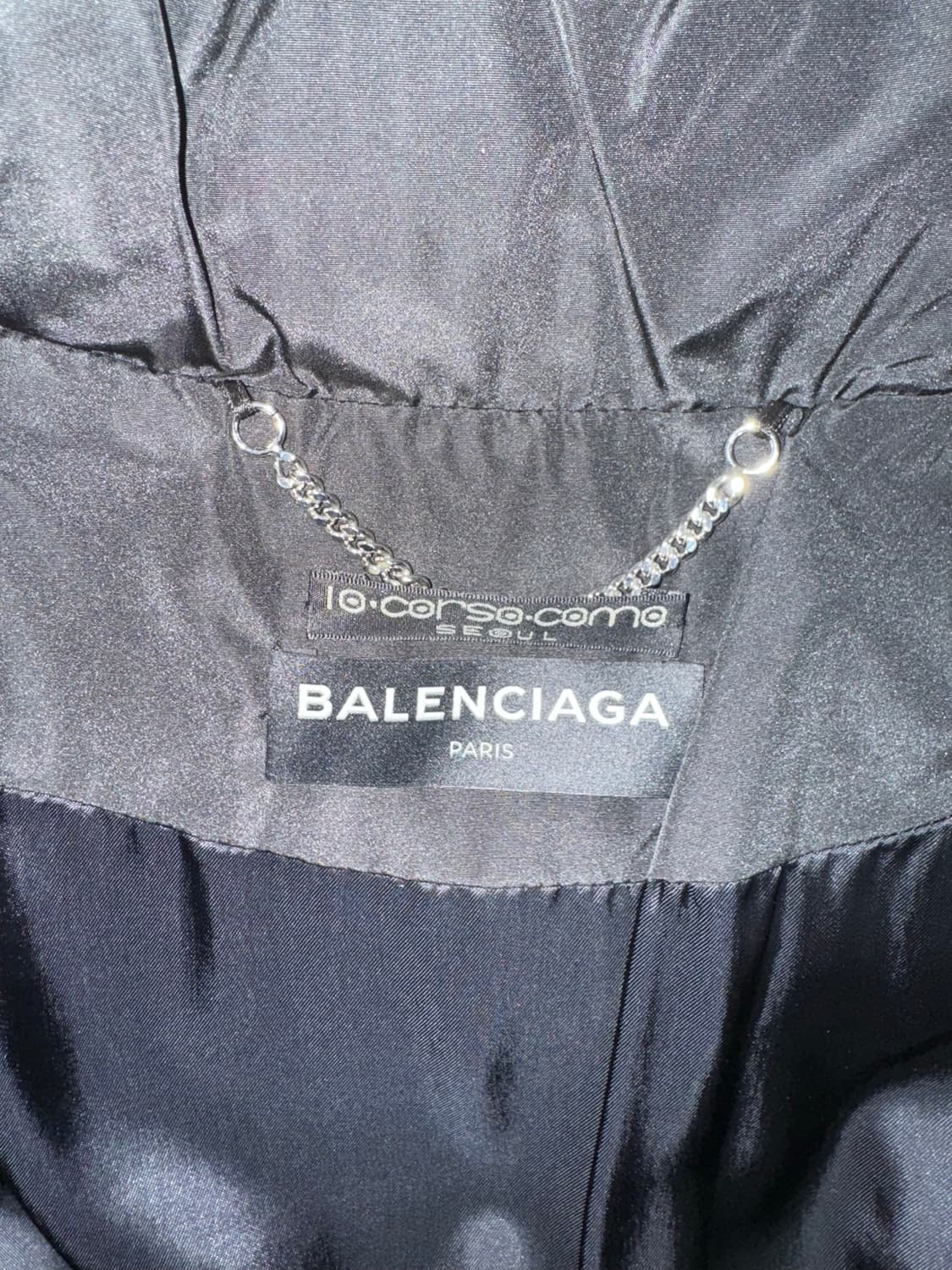 Balenciaga 17FW C-shape puffer jacket 상품이미지3