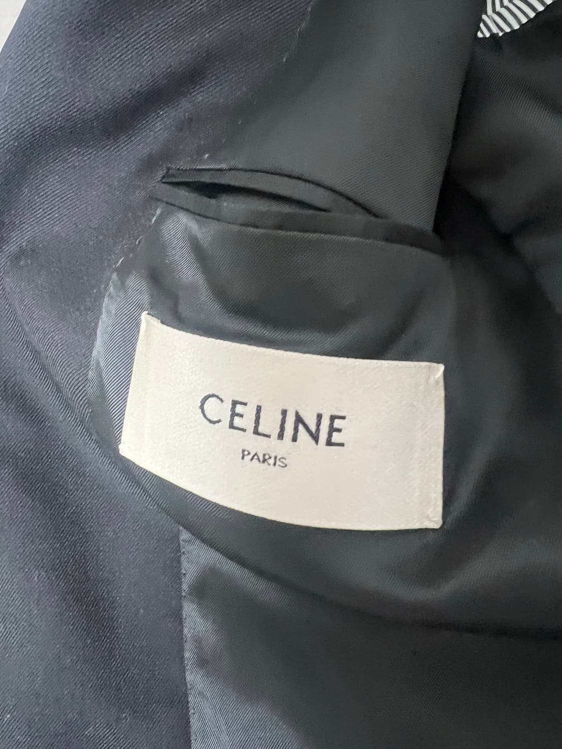 셀린느 블랙 블레이저 상품이미지2