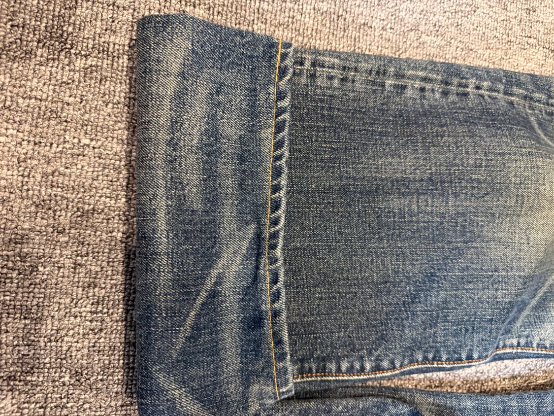 더블알엘 기빈스진 30/30 밑단 워싱 기장수선 2센치 (밑단 살리기x) 상품이미지4