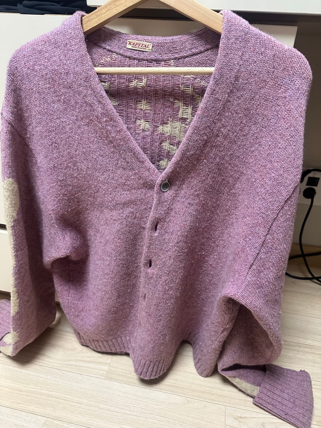 캐피탈 5g 본 쇼츠 가디건  상품이미지1