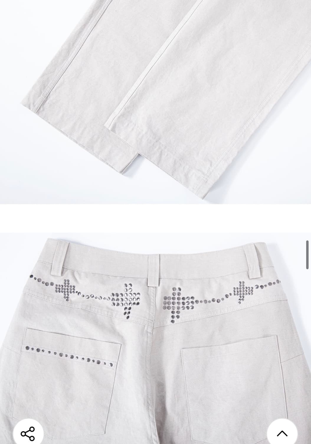 플리즈노팔로우 팬츠 Alexa Ston Pants (Light Grey) 상품이미지4