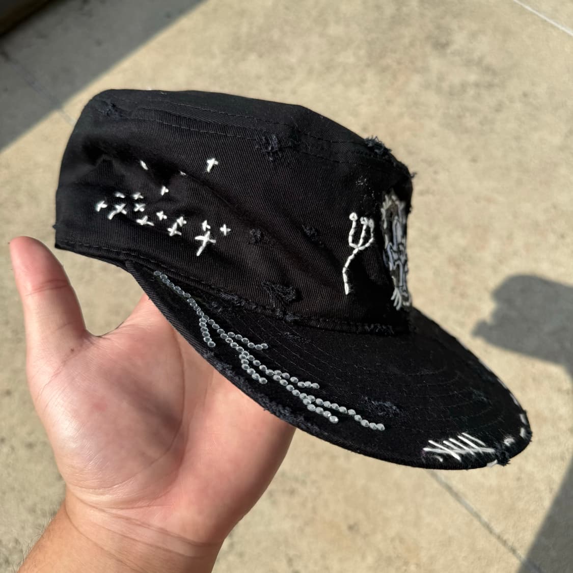 [사시코 커스텀] VINT-DEATH Field Cap 상품이미지5