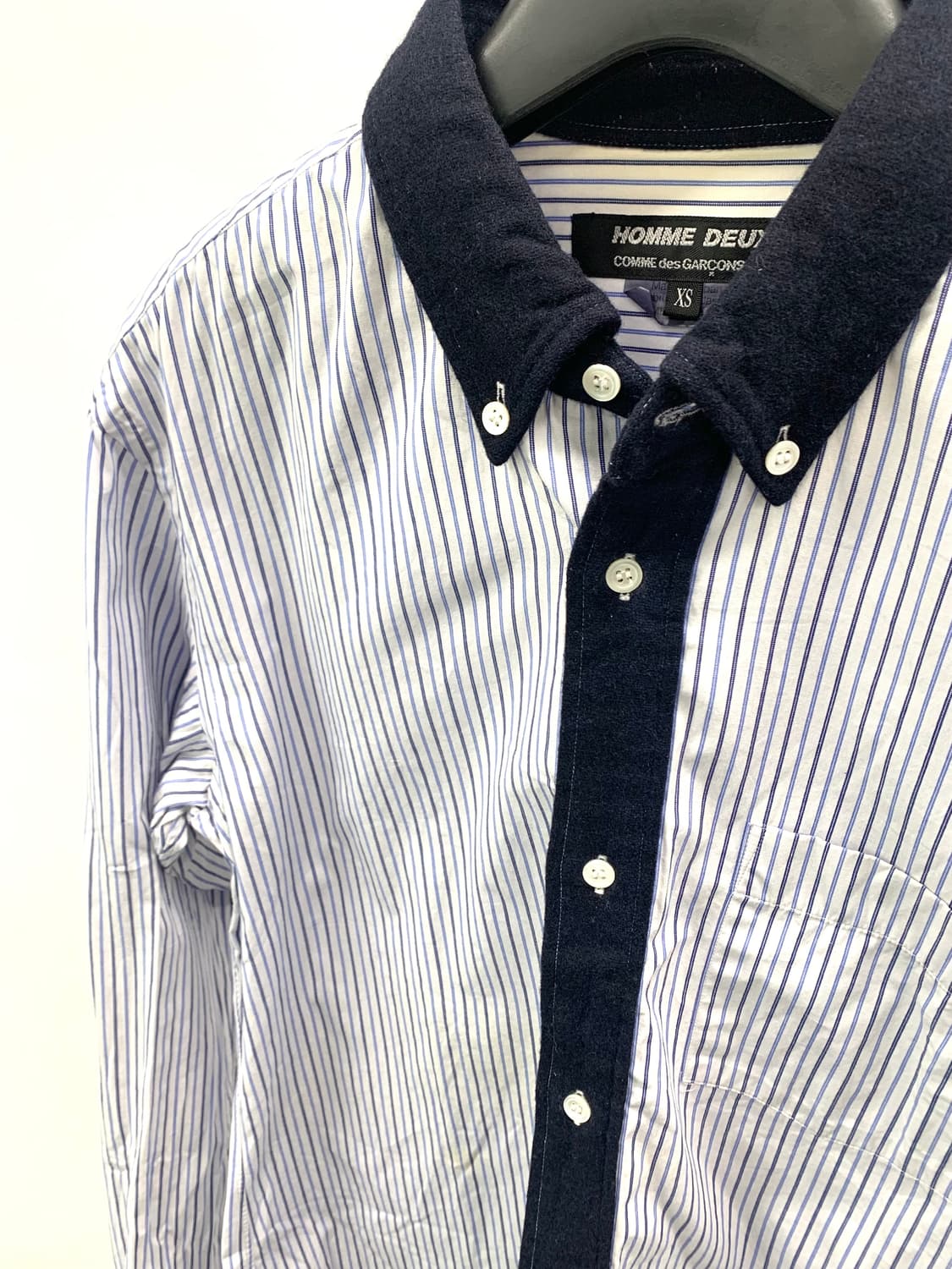 꼼데가르송 옴므 Deux 스트라이프 셔츠 상품이미지4