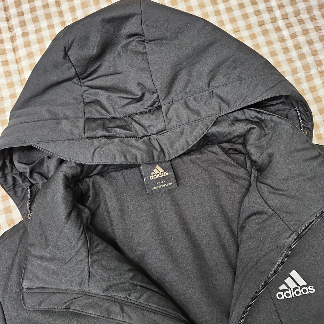아디다스 경량패딩 후드집업 자켓 남자100 상품이미지2
