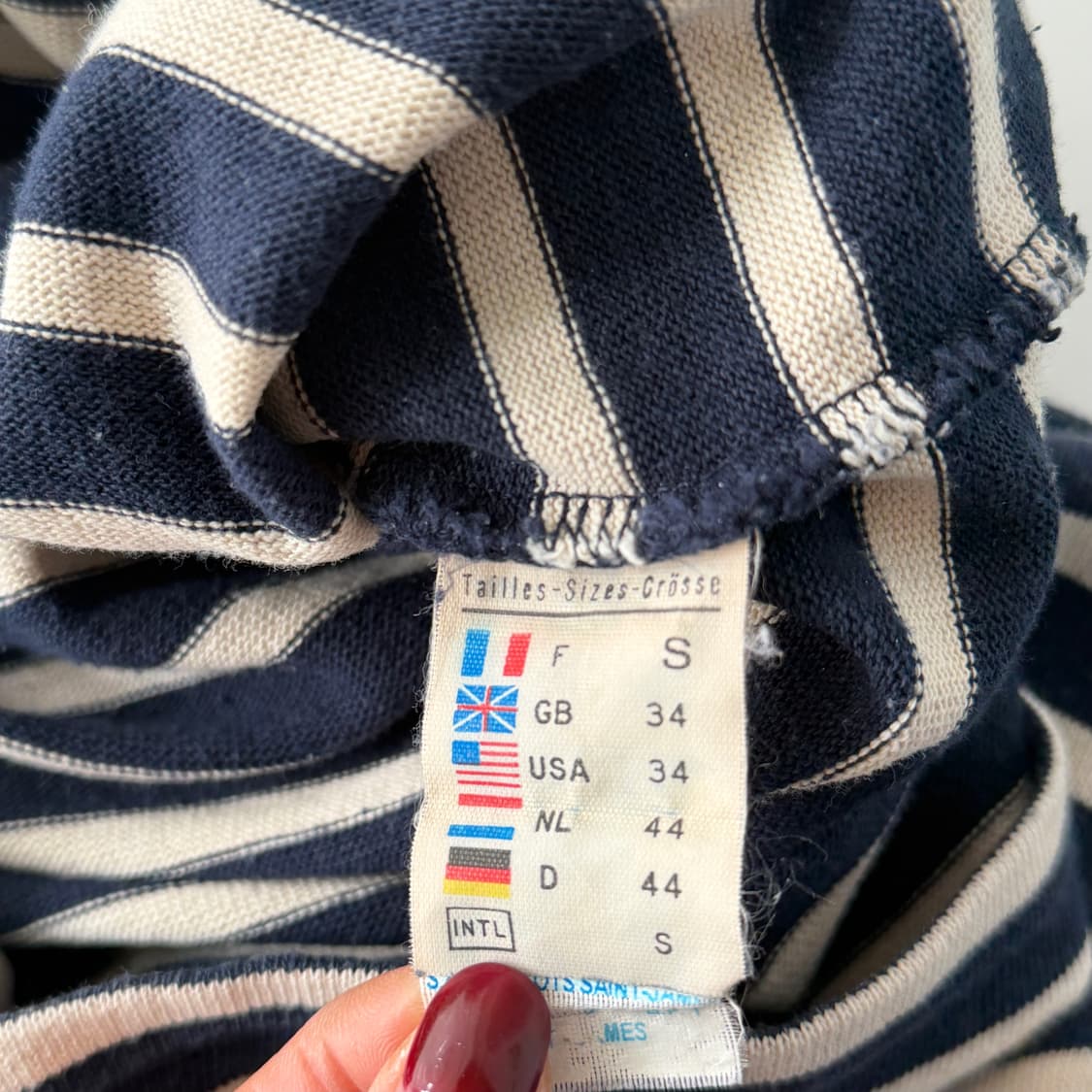 [S] 세인트제임스 보트넥 스트라이프 긴팔티 상품이미지5