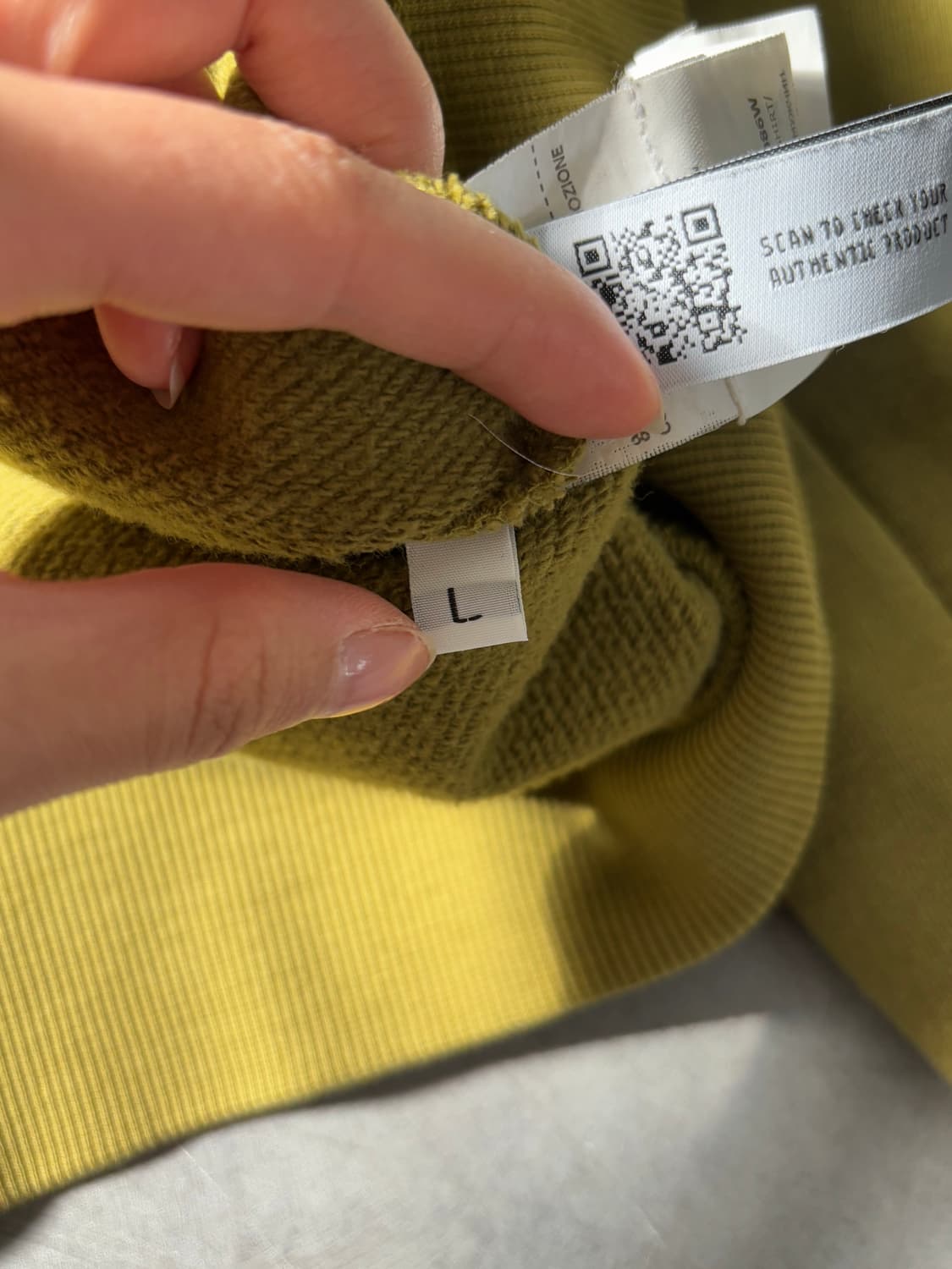 CP 컴퍼니 크루넥 그린 모스 스웻셔츠 상품이미지8