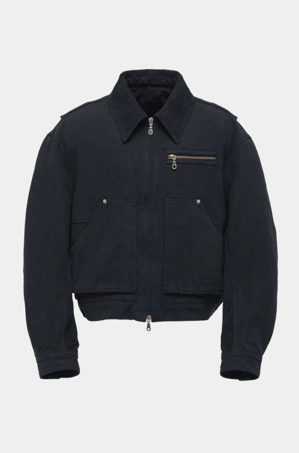 쿠어 오버다잉 페이디드 워크자켓 주우재 착용 상품이미지1