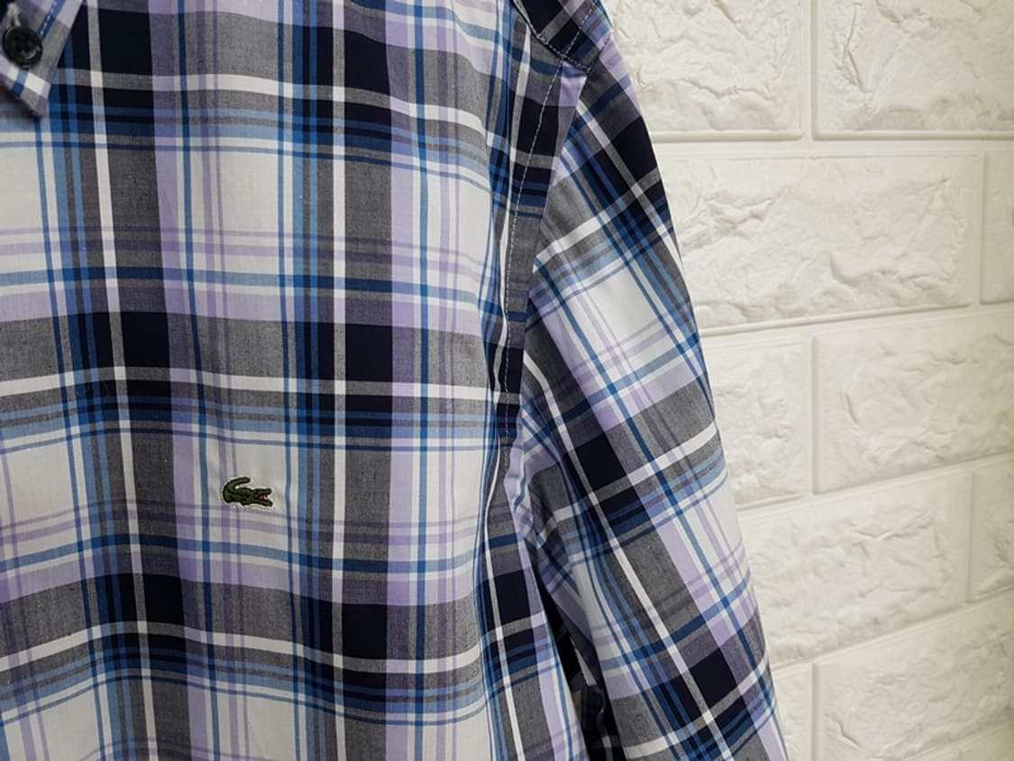 라코스테 체크 남방 남성100 (미착용) 상품이미지3