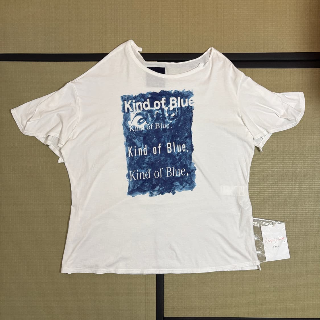 Y‘s +NOIR Kind of Blue 반팔 티셔츠 (새상품) 상품이미지2