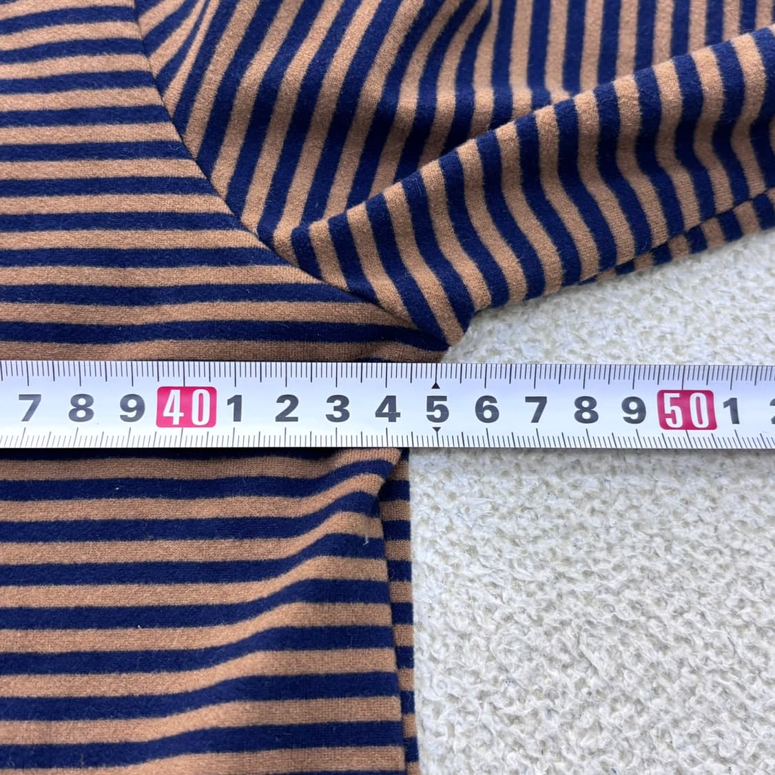 95 신앙촌 스트라이프 긴팔 티셔츠 0424E 상품이미지5