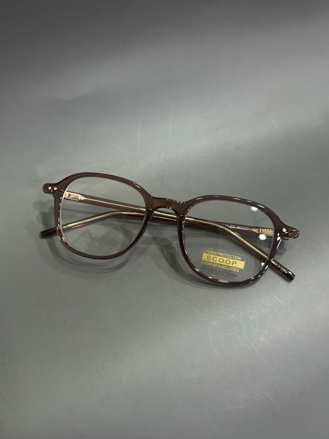 Squcle 안경 Red brown 상품이미지6