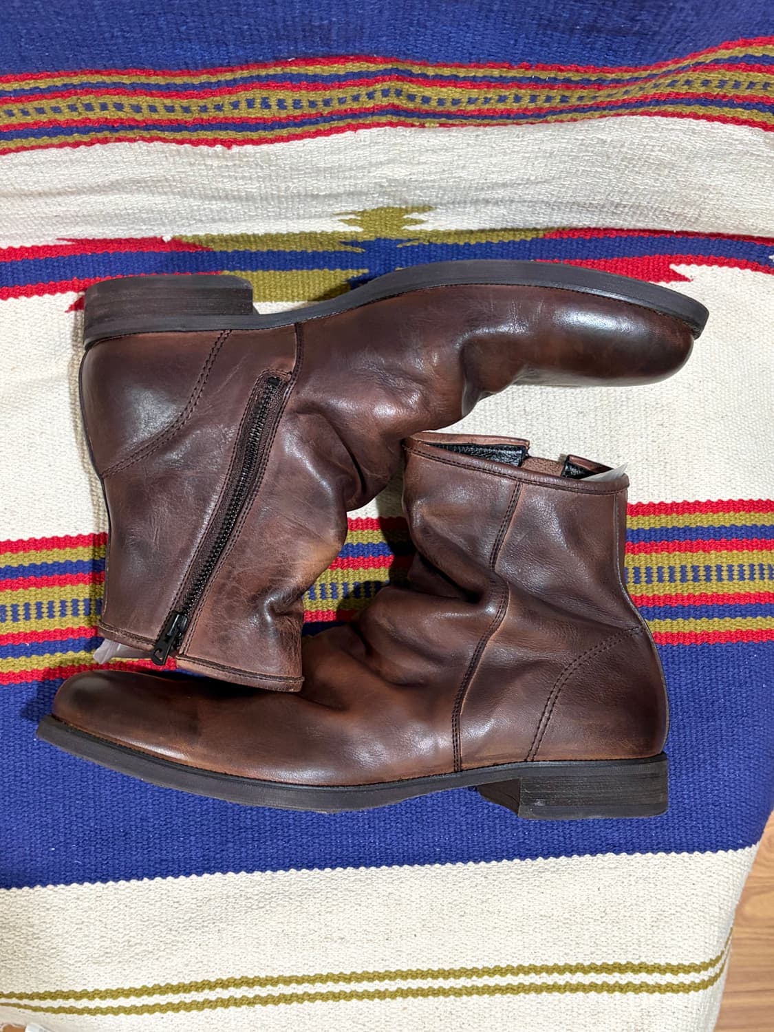 Whoop de doo side zip boot / 훕데두 드레이프 부츠 상품이미지4