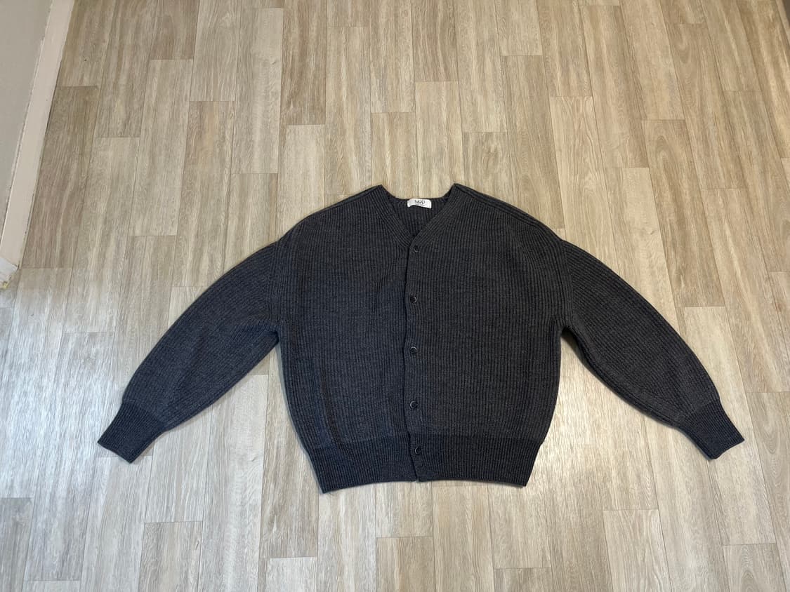 엘무드 가디건 그레이 48 상품이미지1