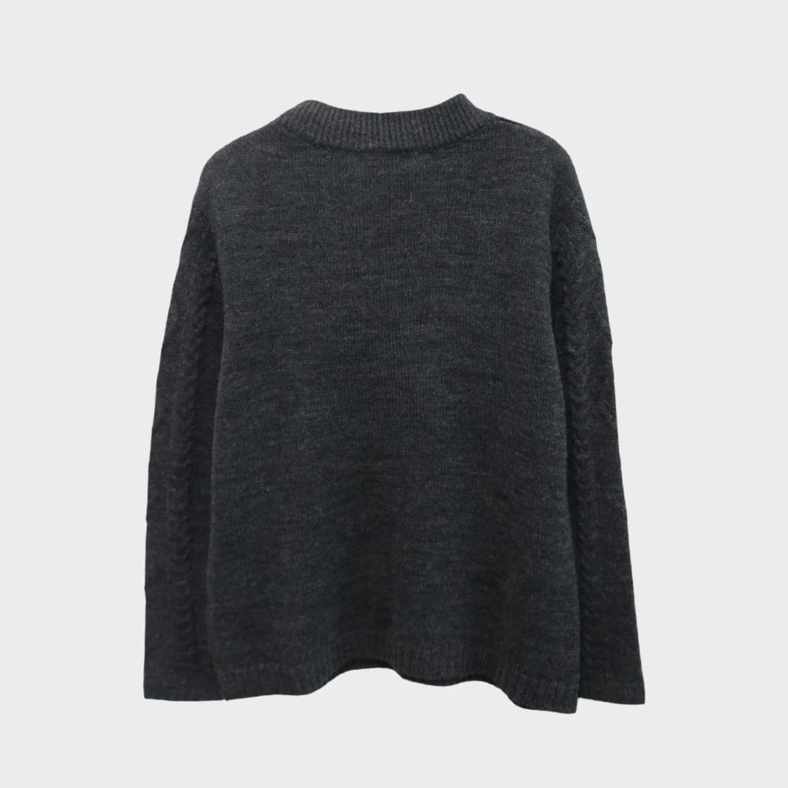 COLLECTION'S K  플라워 포인트 울혼방 니트 60503 상품이미지2