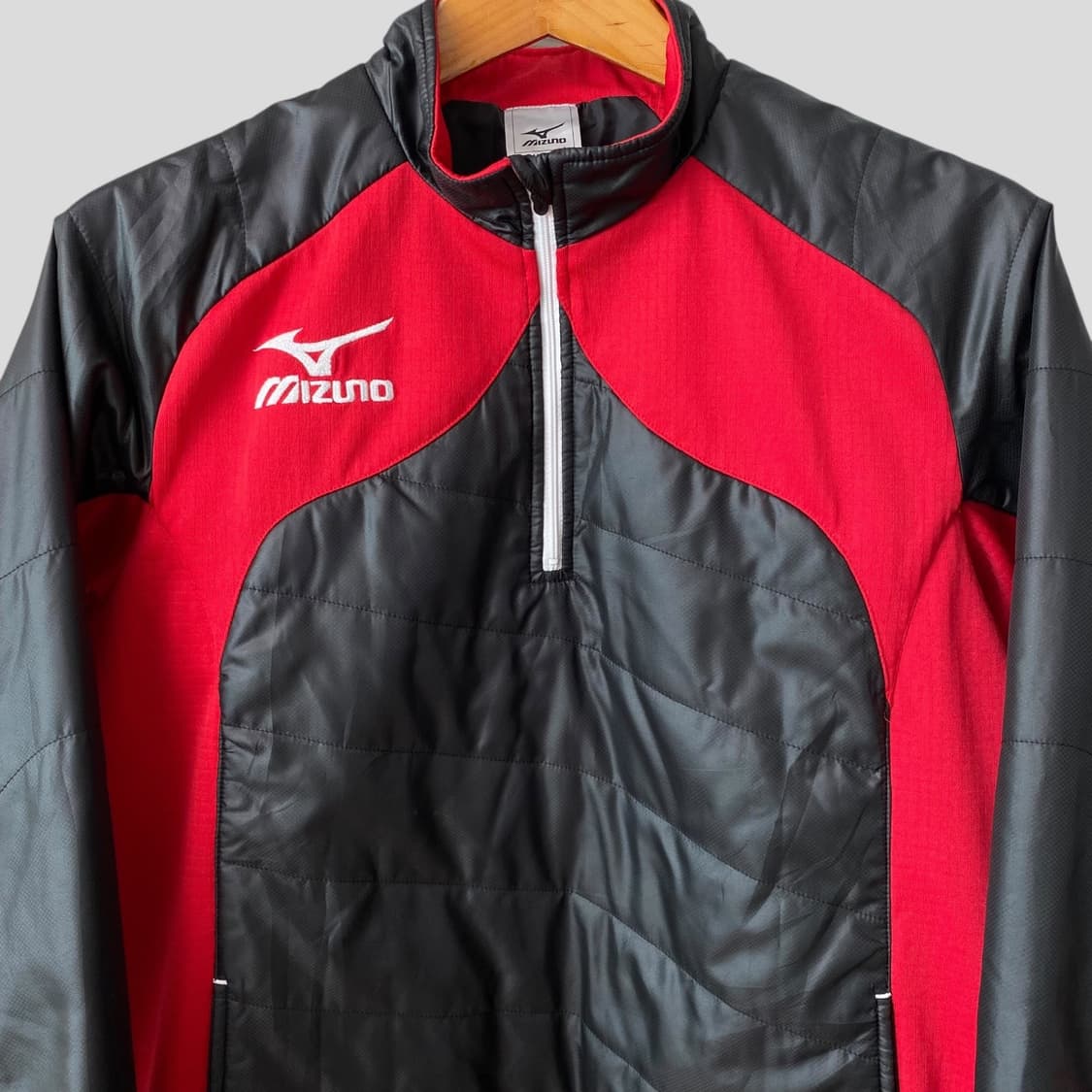 (M)미즈노 하프집업 웜업 트레이닝 상의 상품이미지2