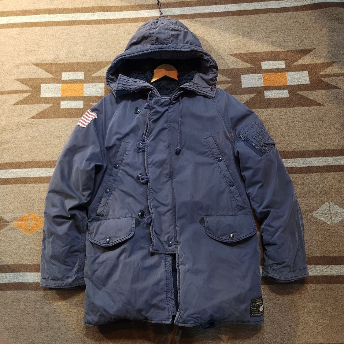 폴로 데님앤서플라이 덕다운 N-3B 파카 패딩 S 95 상품이미지1