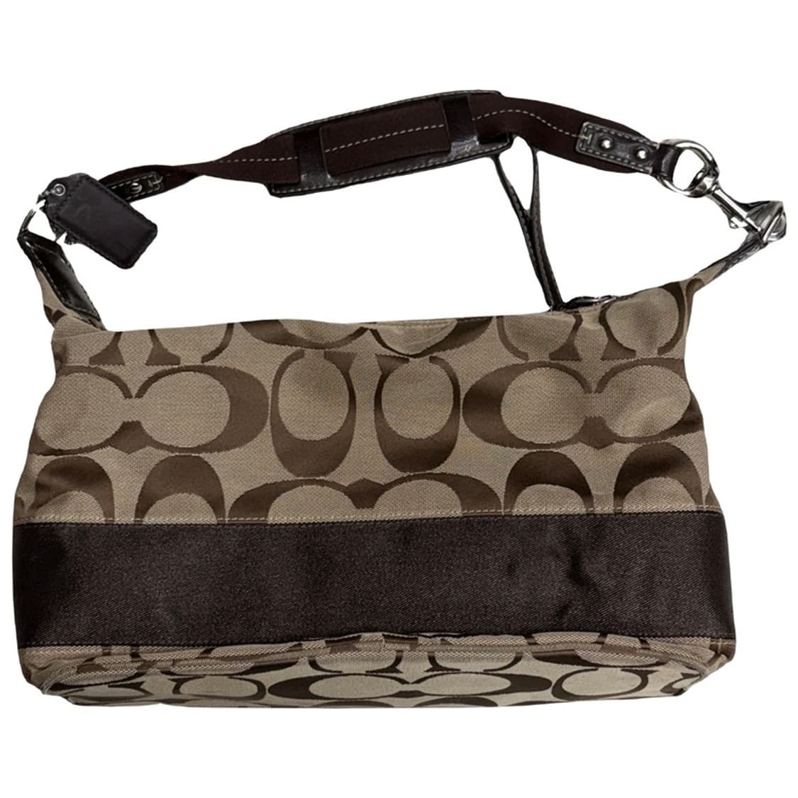 COACH 시그니처 캔버스 호보 숄더백 상품이미지8