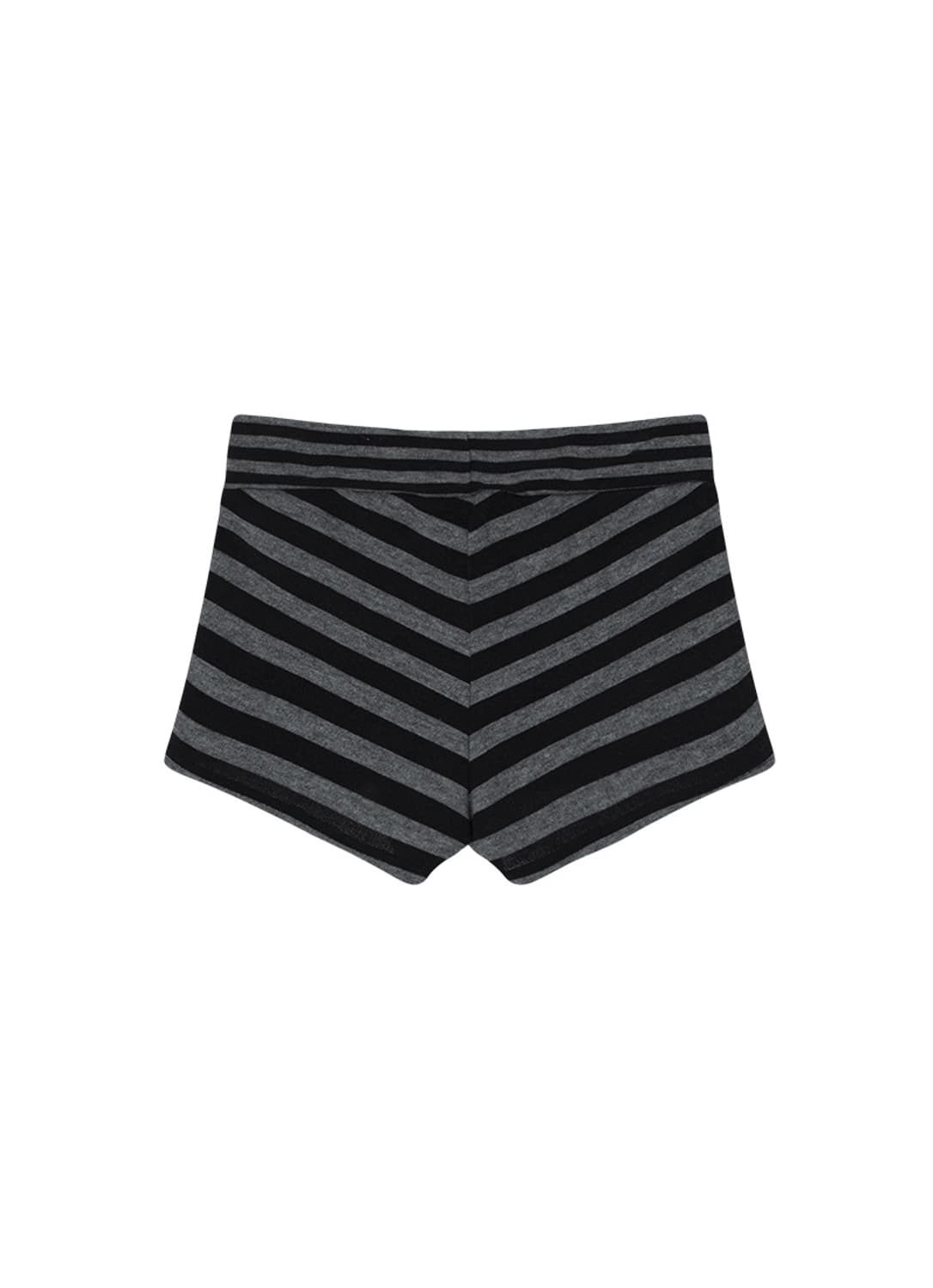 애즈온 젬 마이크로 쇼츠 스트라이프 블랙 상품이미지3