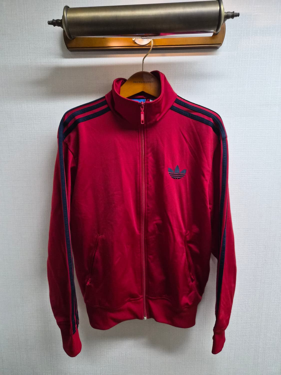 해외 M) 아디다스 파이어버드 버건디 트랙탑 져지 팝니다 상품이미지1