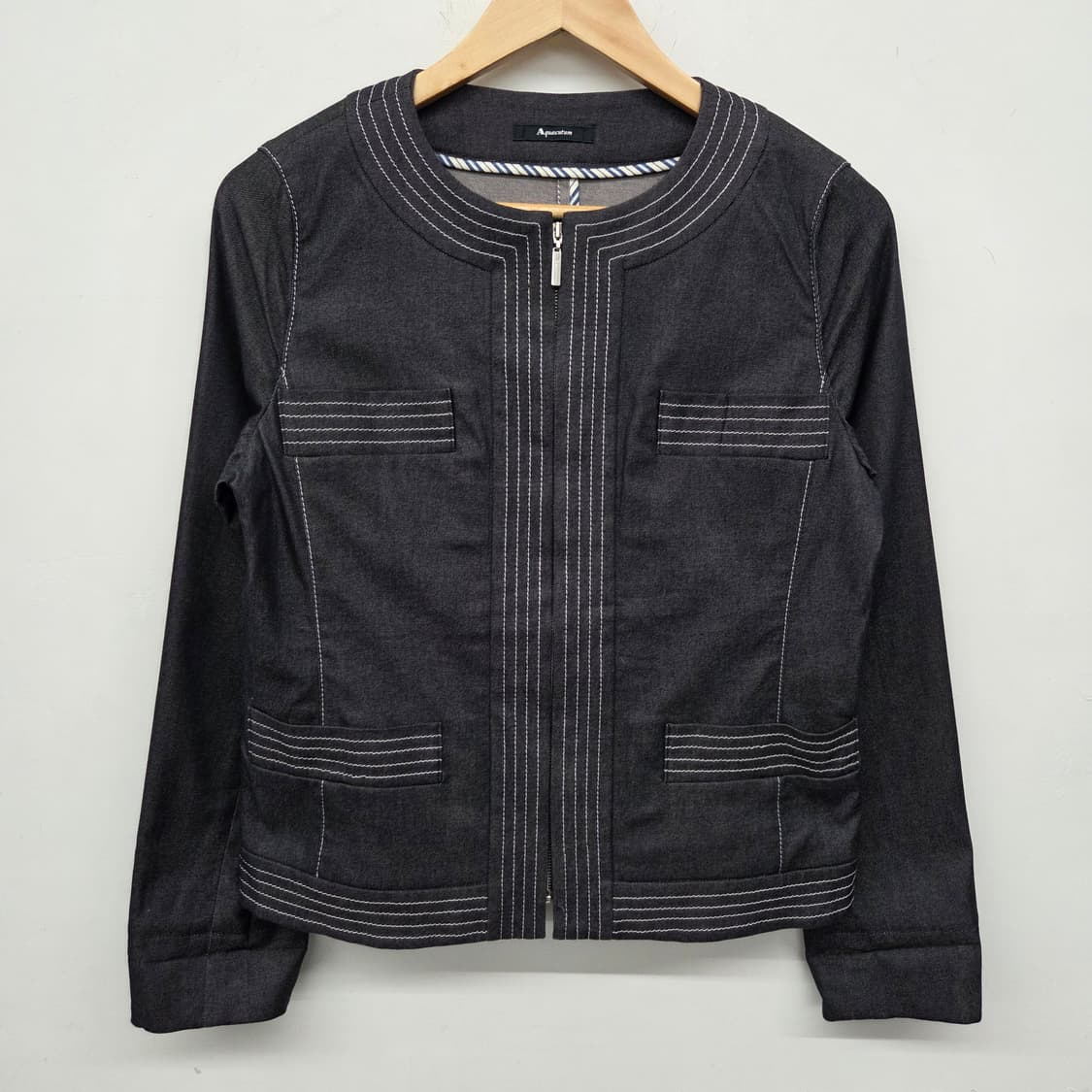 Aquascutum 자켓 블랙 여s 상품이미지2