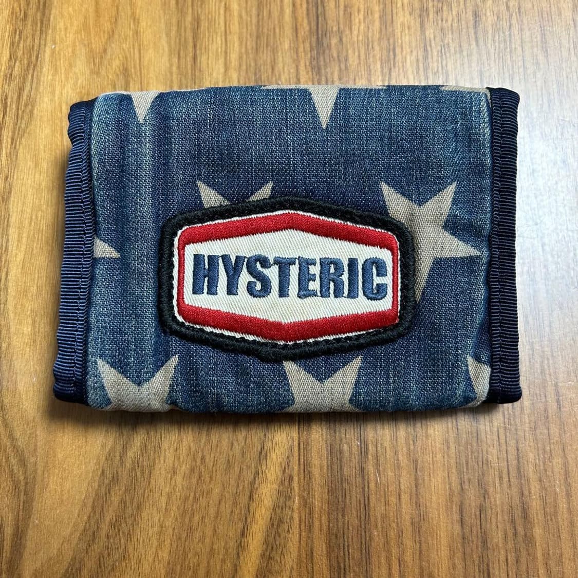 히스테릭 글래머 스타 자수 데님 지갑 상품이미지2