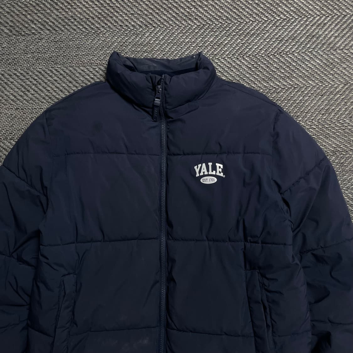 YALE 예일 로고 베이직 푸퍼 패딩o 5253 상품이미지4
