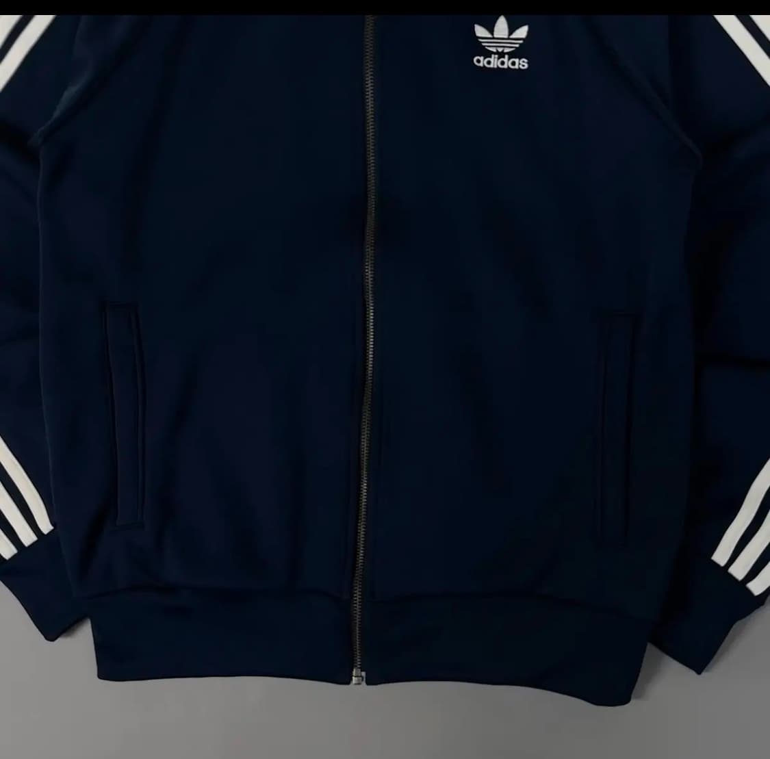 아디다스 슈퍼스타 트랙탑 네이비 구형 상품이미지2