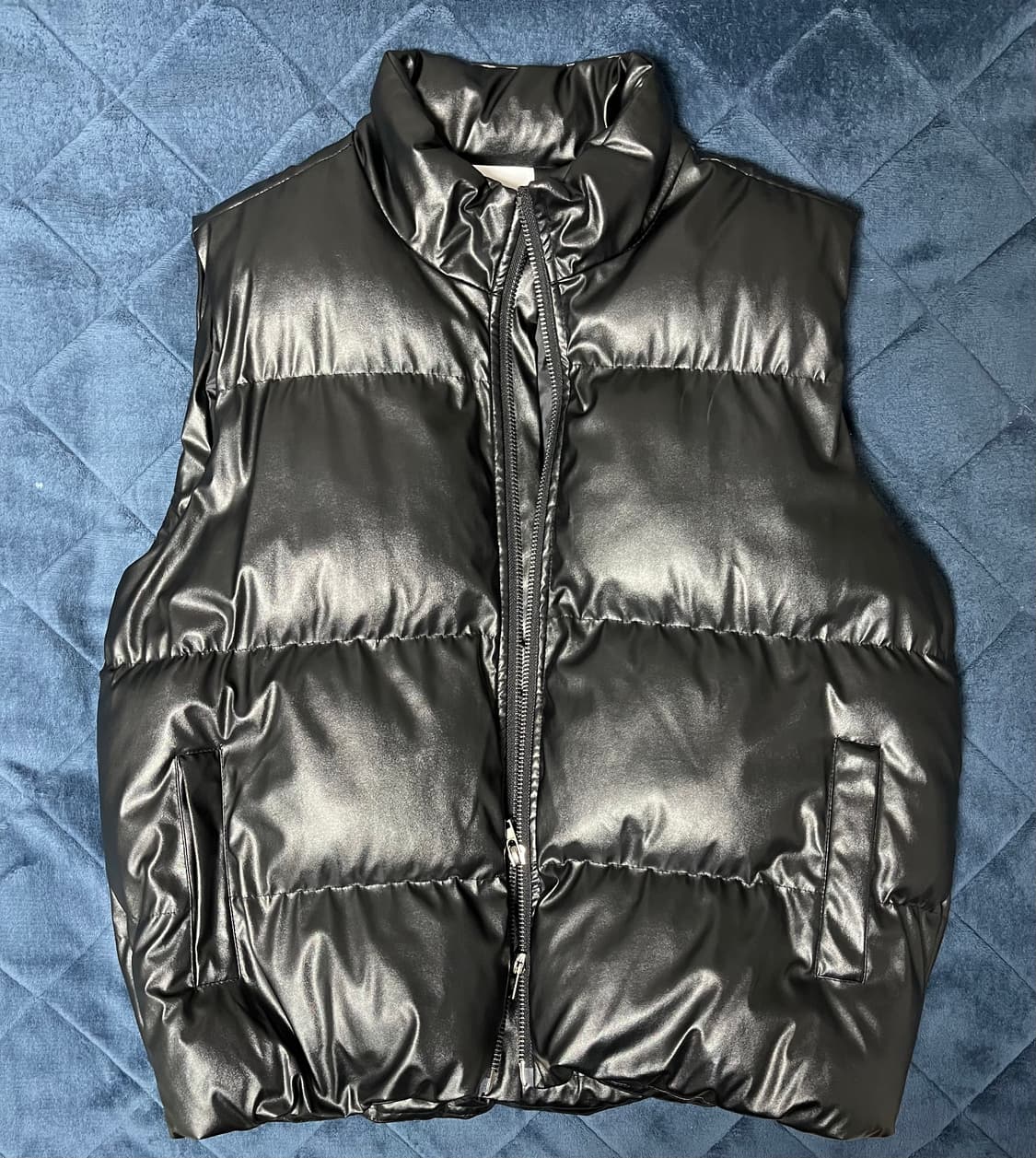 레더 조끼 상품이미지1